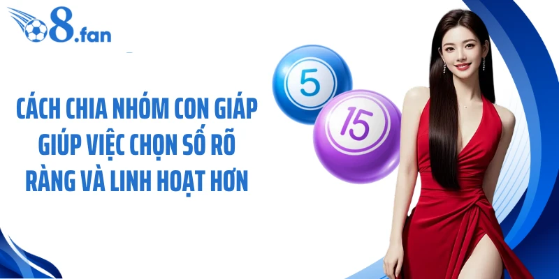 Cách chia nhóm con giáp giúp việc chọn số rõ ràng và linh hoạt hơn